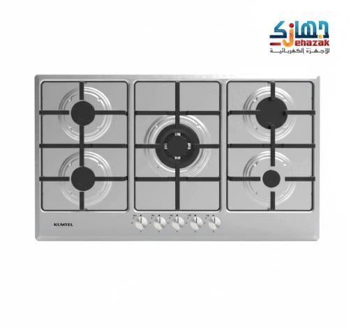 سطح بلت ان غاز كومتيل 5 عيون 90 سم استيل (تركي) M9...