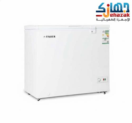 فريزر 13.9 قدم مسطح فيشر – أبيض