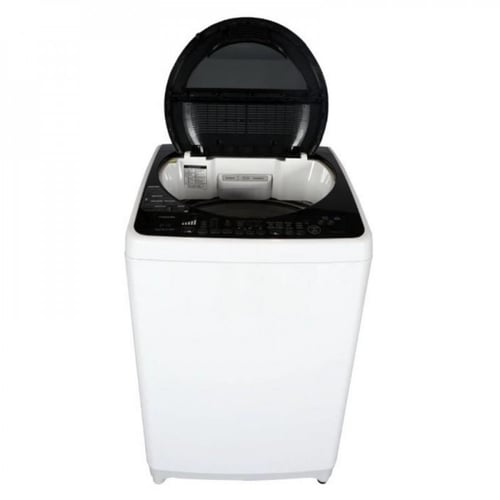 توشيبا غسالة تعبئة علوية، 15 كيلو، إنفيرتر، أبيض /...
