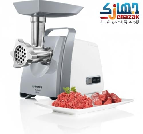 مفرمة لحم بوش 1800 وات ابيض كود الموديل : MFW66020...
