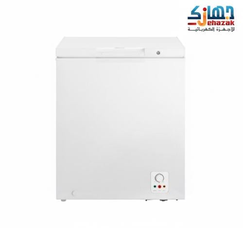 فريزر مسطح هايسنس 198 لتر ابيض CHF198DD