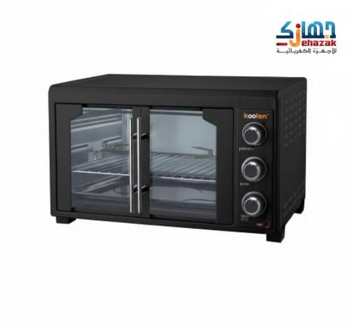 فرن كهربائي كولين 45 لتر 2.000 واط 2 باب اسود 802....
