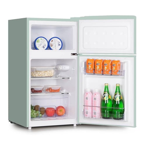 ثلاجة بابين مع فريزر علوي 85 لتر GVC PRO