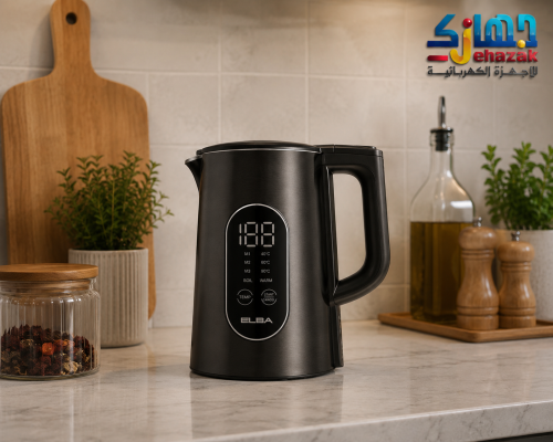 غلاية مياه ستانلس ستيل 1.5 لتر البا رمز المنتج: EK-DD150W-BLACK SS