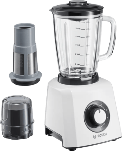خلاط بوش 1.9 لتر مع مطحنة 600 وات ابيض كود الموديل...