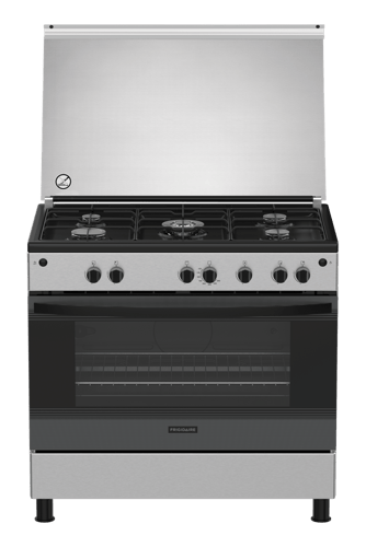 فرن غاز فريجيدير 5 عيون 60×90 سطح اسود امان كامل ك...