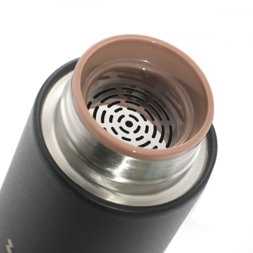 حافظة قهوة ( عربية ) مع كوبين من الاستيل باللون ال...