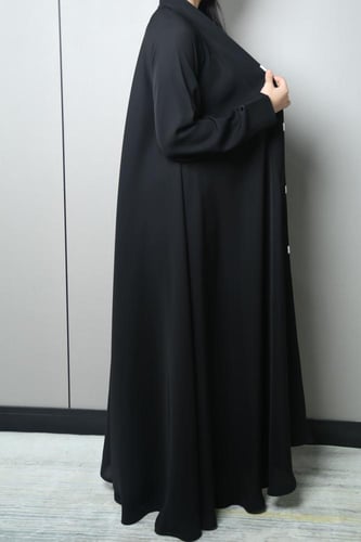 عبايات سوداء دبل كلوش انترنت أنيقة