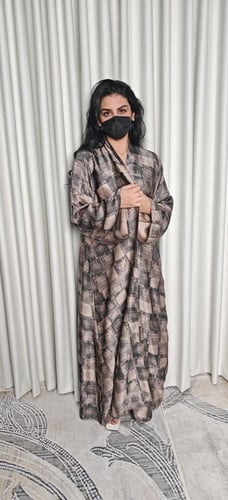 عباية حرير صيفي وخفيف