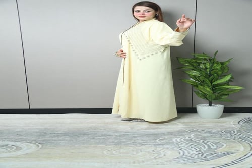 عباية مطرزة قماش إيطالي