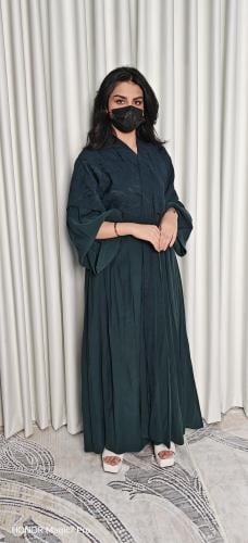 عباية صيفيه جاكار مع حرير ياباني