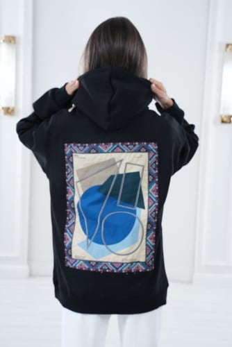 Oversized Black Hoodie