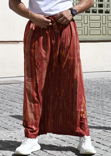 ازرهـ بنقشة اللون البرتقالي للجنسين