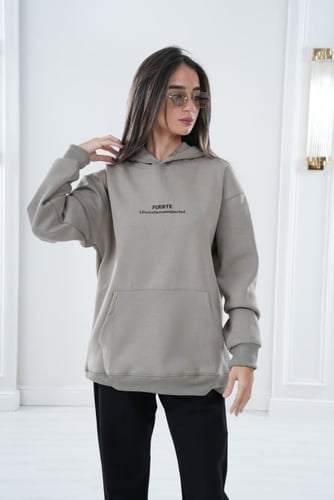 Oversized Grey Hoodie