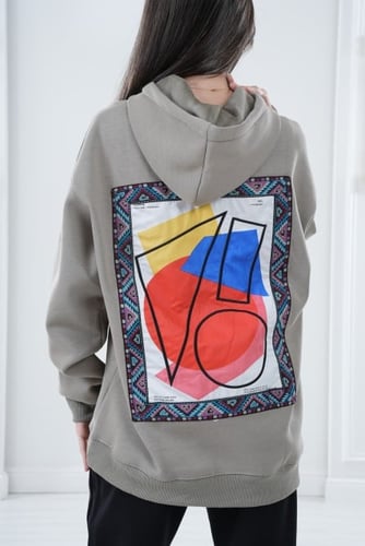 Oversized Grey Hoodie