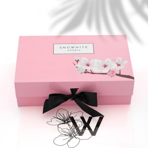 هدايا سنوايت صندوق سنوايت الوردي