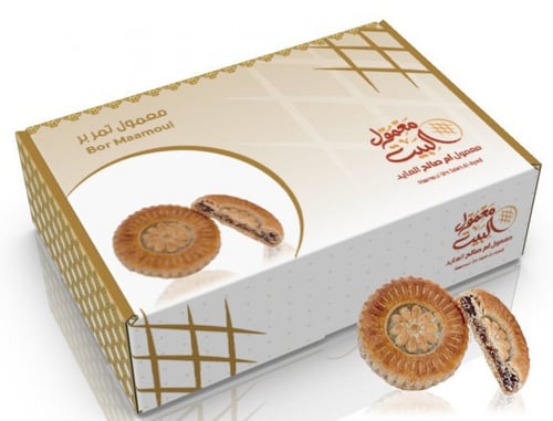 معمول تمر بر نصف كيلو