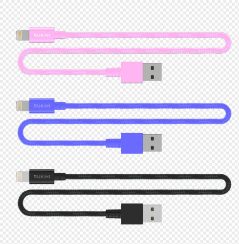 شاحن ايفون قماش ضد القطع 1متر ضمان سنتين