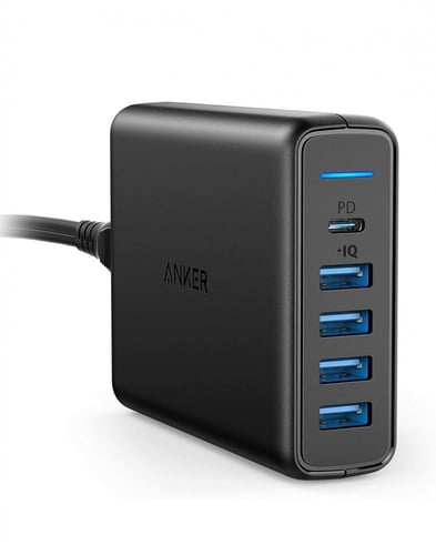 شاحن انكر منزلي جدار يو اس بي سي مع تقنية الشحن ال...