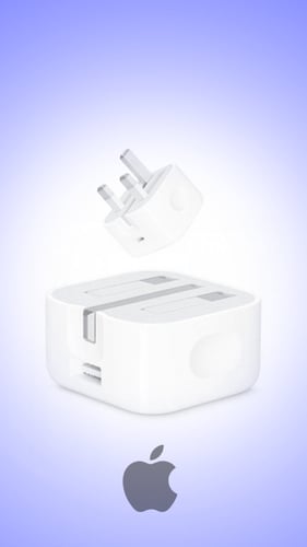 فيش جداري تايب سي 20 واط يوفر محول الطاقة USB-C بق...