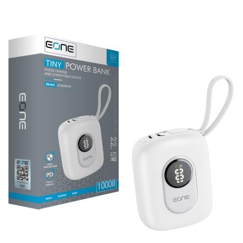 باور بنك بحجم كف اليد قوة شحن 22.5 واط PD