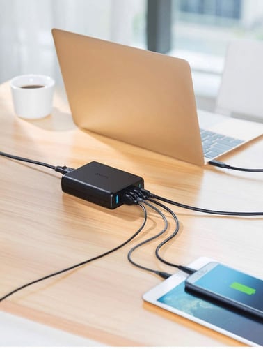 شاحن انكر منزلي جدار يو اس بي سي مع تقنية الشحن ال...