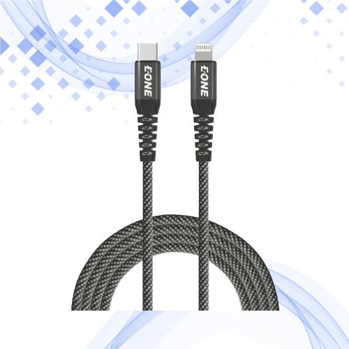 كيبل بي دي قماشي 1 متر من Eone