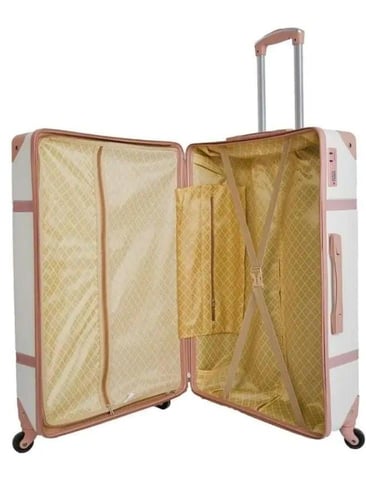 طقم شنط سفر كلاسيكي فينتيج مكون من 7 قطع لون سبيشا...