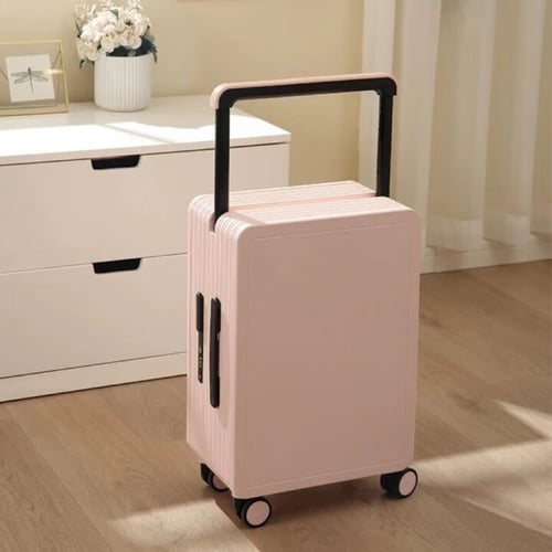 شنطة كابينة الطائرة لون وردي 20 إنش بتصميم راقي Ca...