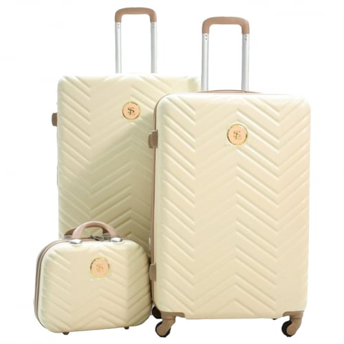 طقم حقائب سفر بعجلات من تشكيلة إسينشال مكونة من 4...