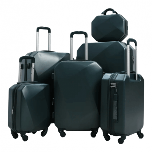 مورانو مجموعة حقائب سفر بعجلات دوارة مكونة من 6 قط...