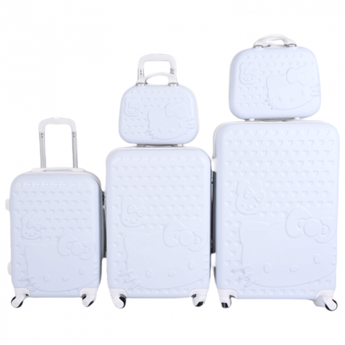 طقم شنط هيلو كيتي 5 قطع بعدة الوان