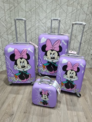 شنط سفر ميني ماوس ميكي ماوس 4 قطع
