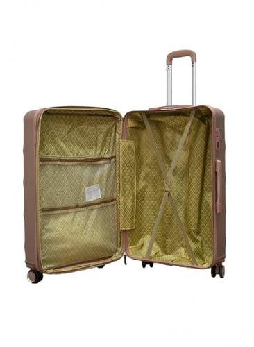 شنط و حقائب سفر من مورانو مكونه من 4 قطع روز قولد