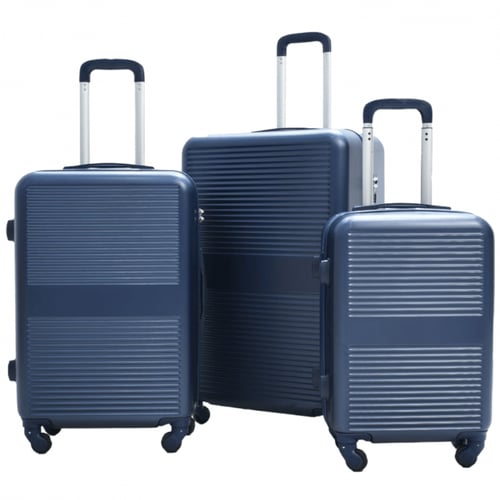 شنط سفر فايبر 3 قطع بعدة الوان