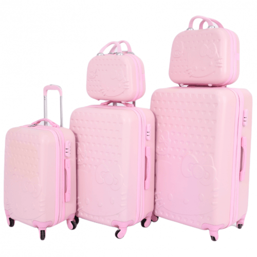 طقم شنط هيلو كيتي 5 قطع بعدة الوان