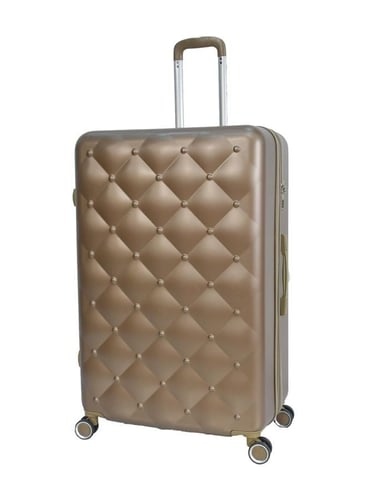 مورانو شنط سفر فايبر 6 قطع لون ذهبي بشكل معين