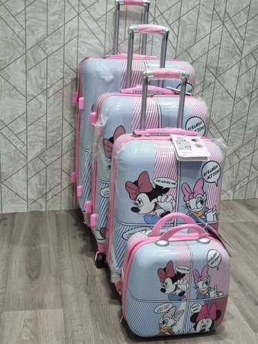 شنط سفر ميني ماوس ميكي ماوس 4 قطع