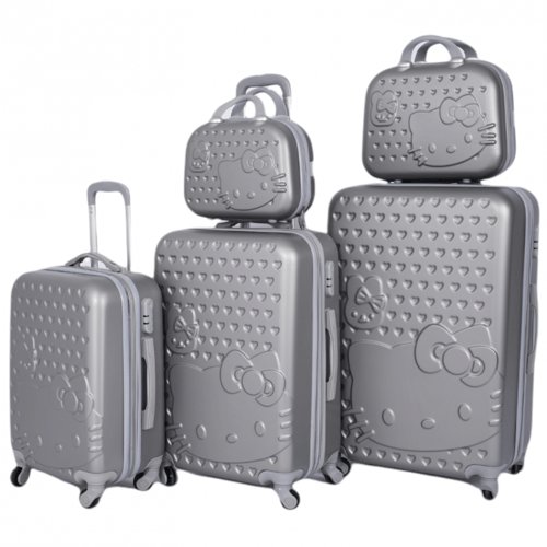 طقم شنط هيلو كيتي 5 قطع بعدة الوان