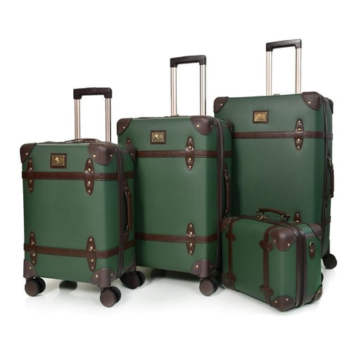 طقم شنط سفر كلاسيكية UNIWALKER يونيووكر 4 قطع, لون...