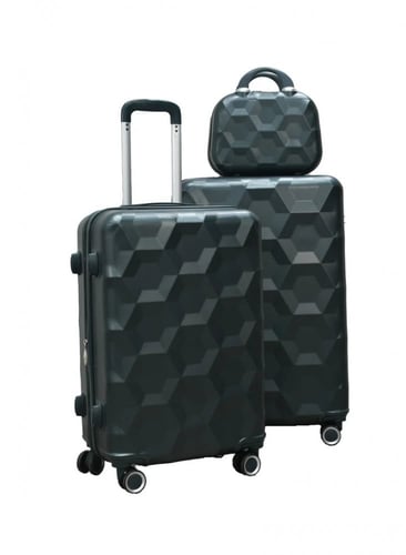 شنط و حقائب سفر من مورانو مكونه من 4 قطع أخضر غامق