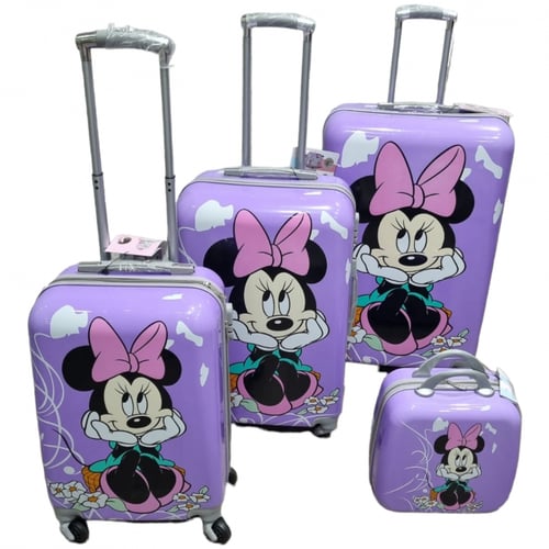 شنط سفر ميني ماوس ميكي ماوس 4 قطع