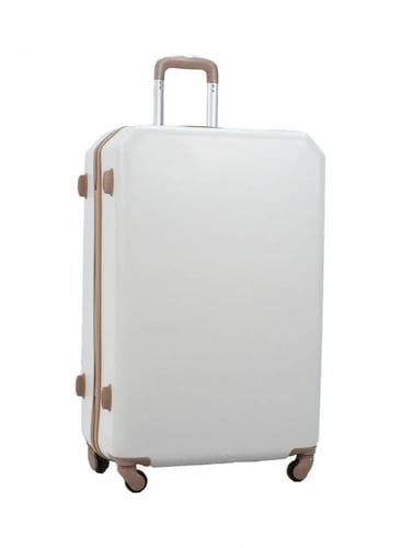 طقم شنط للسفر مكون من 5 قطع لون بيج كاكي