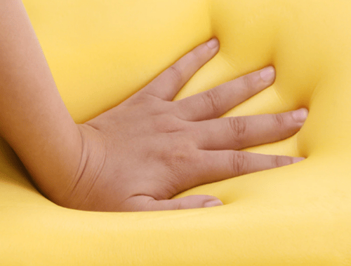 وسادة فوم جلد ظهر+رقبة