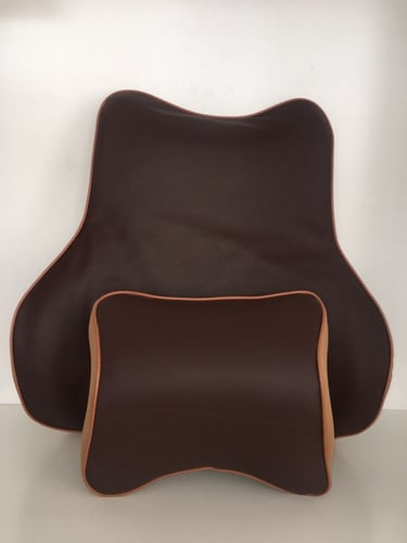 وسادة فوم جلد ظهر+رقبة