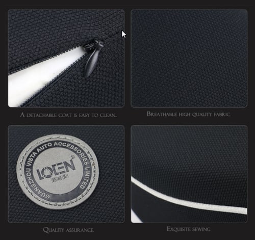 وسادة فوم جلد ظهر+رقبة