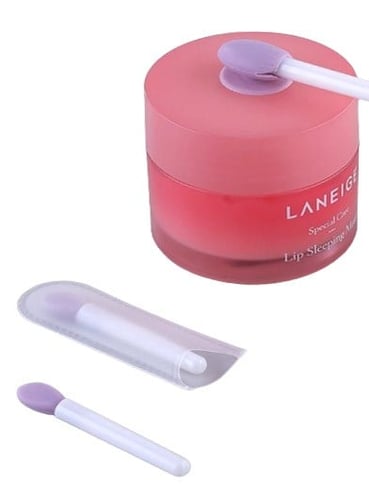 فرشاة الشفاه مع غطا لاصق