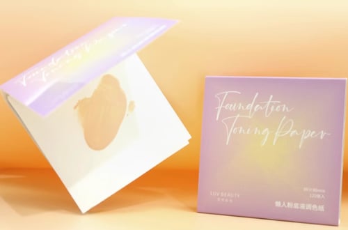 نوتة مكياجك 120 ورقة بدون مراية