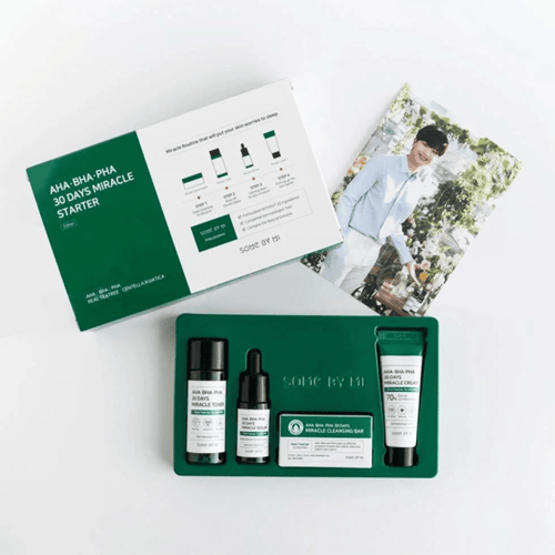مجموعة روتين العناية المعجزة الكورية | AHA BHA PHA...