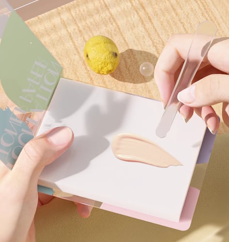 نوتة مكياجك 100 ورقة بدون مراية